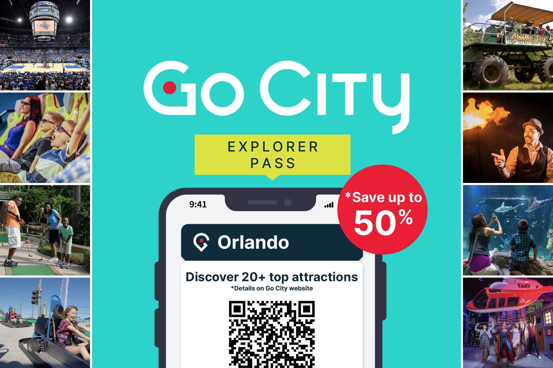Go City: Orlando ​Explorer Pass