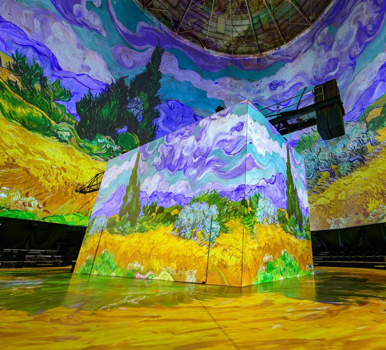 Visiodrom in Wuppertal: The Immersive 360° Van Gogh Show