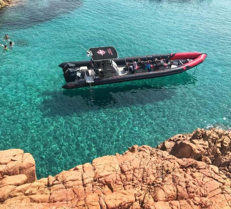 Ajaccio/Porticcio: Scandola & Piana Semi-Rigid Boat Day Trip