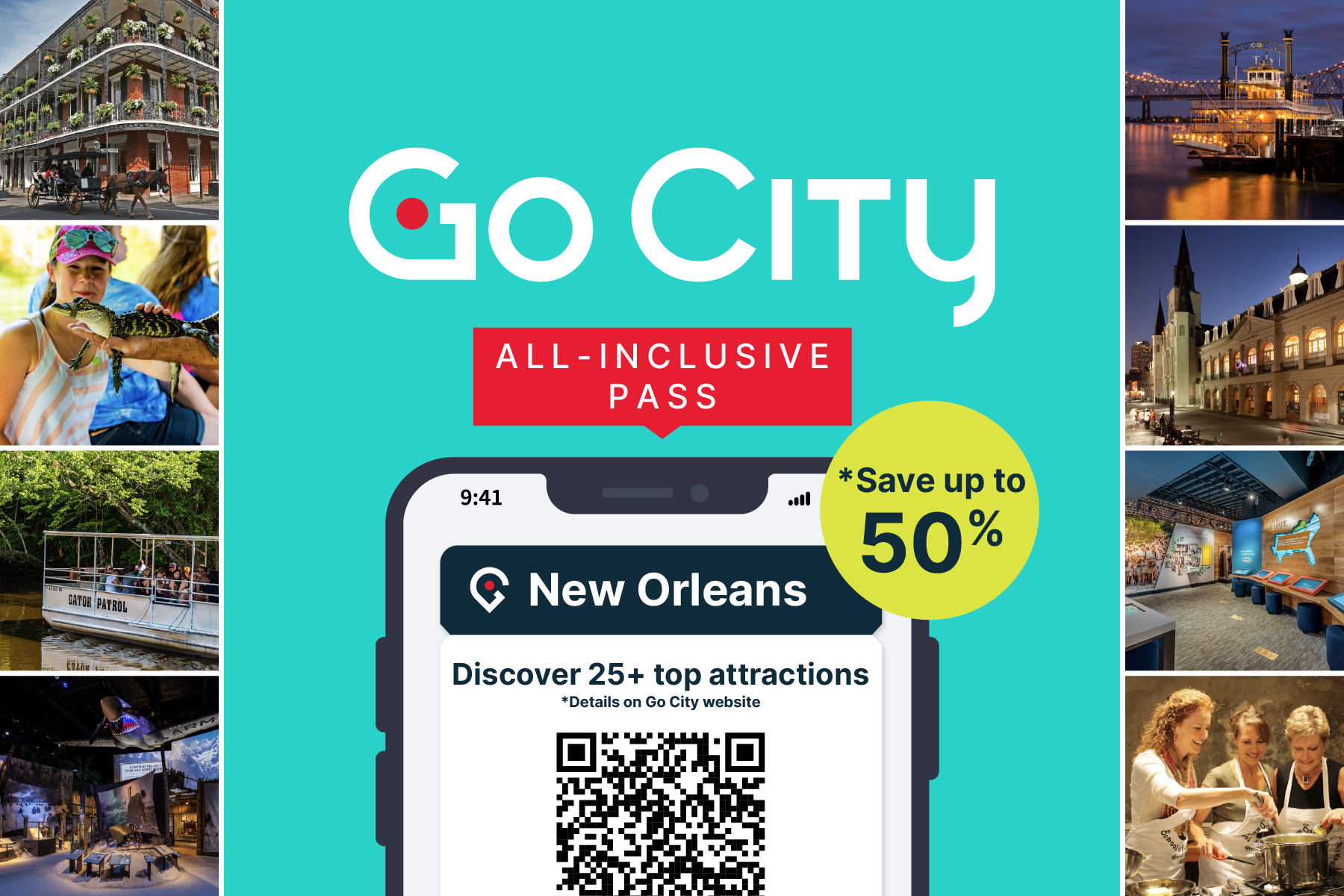 Go City: New Orleans All-Inclusive Pass