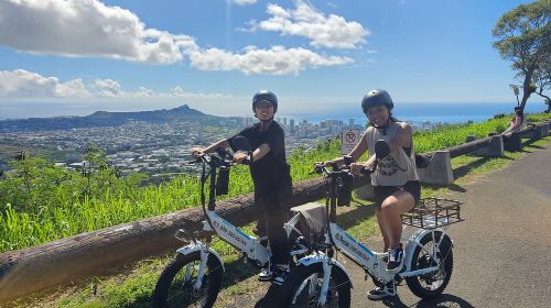 Honolulu: Tantalus Lookout (Mountains to Ocean) E-Bike Tour Day Tours