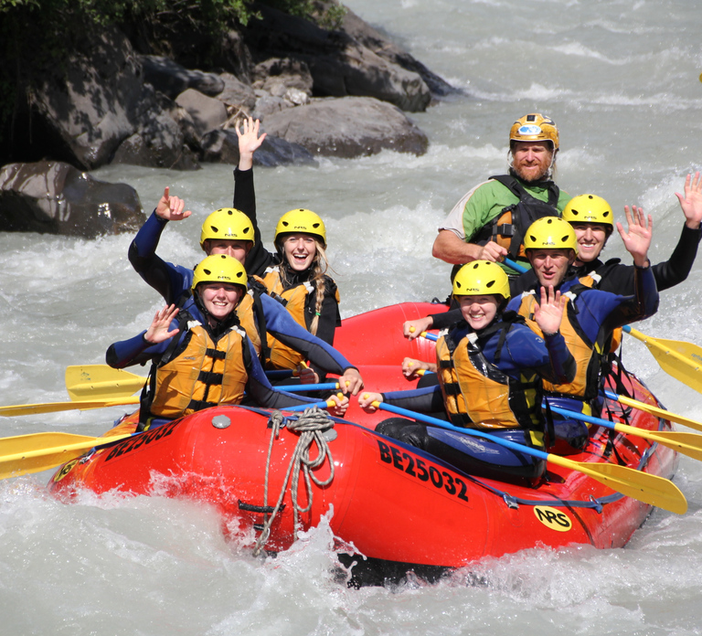 From Zurich: Rafting in Interlaken w/ Return Transfer