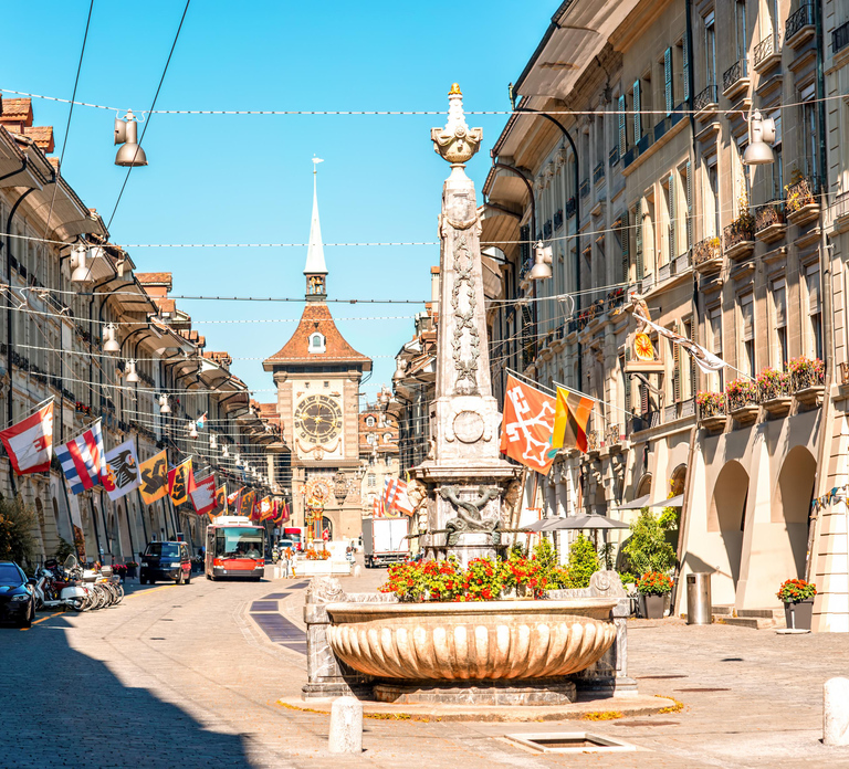 Private day trip from Basel to Bern, Murten, local driver
