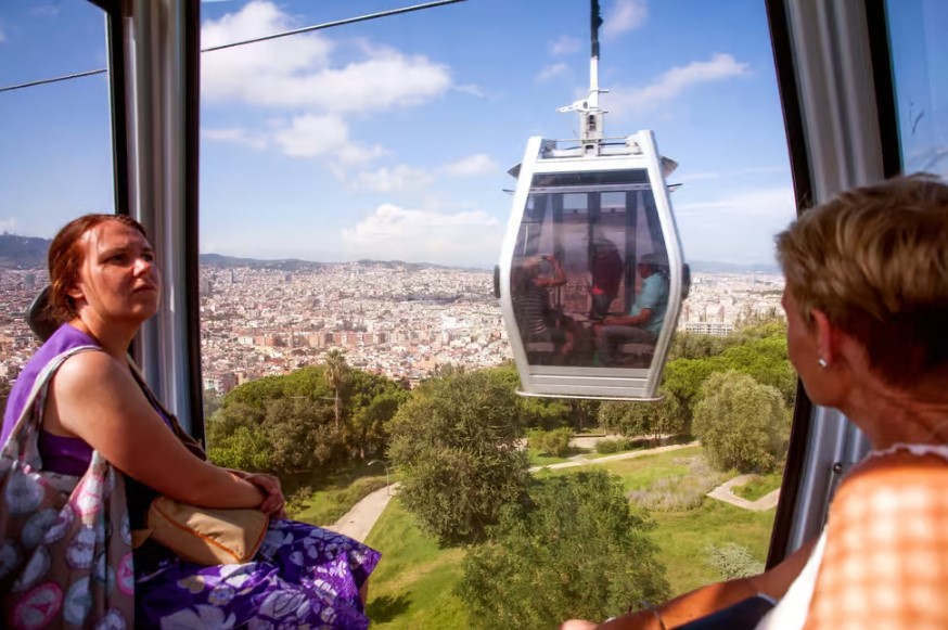 Barcelona: Montjuïc Cable Car Roundtrip Ticket - HolidaySG
