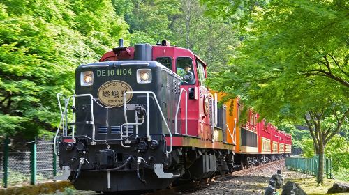 Kyoto "Kyoto Horse Carriage" Experience, Sagano Train, and Hozugawa Rafting one-day tour in Osaka, Japan Day Tours