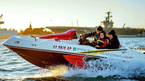 San Diego Harbor Speed Boat Adventure Day Tours