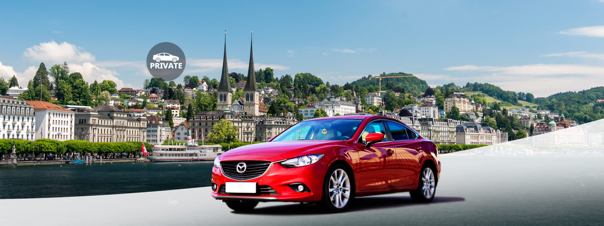 Private City Transfers between Lucerne and Lucerne Train Station