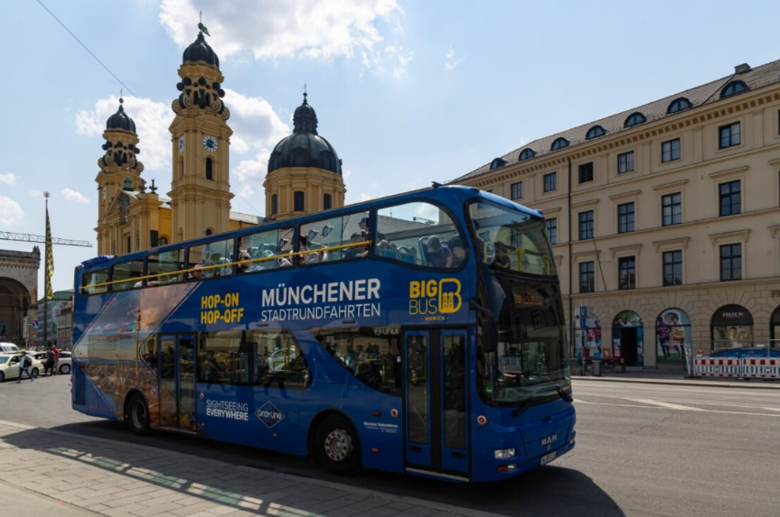Big Bus Tours Munich Hop-on, Hop-off Sightseeing Tour