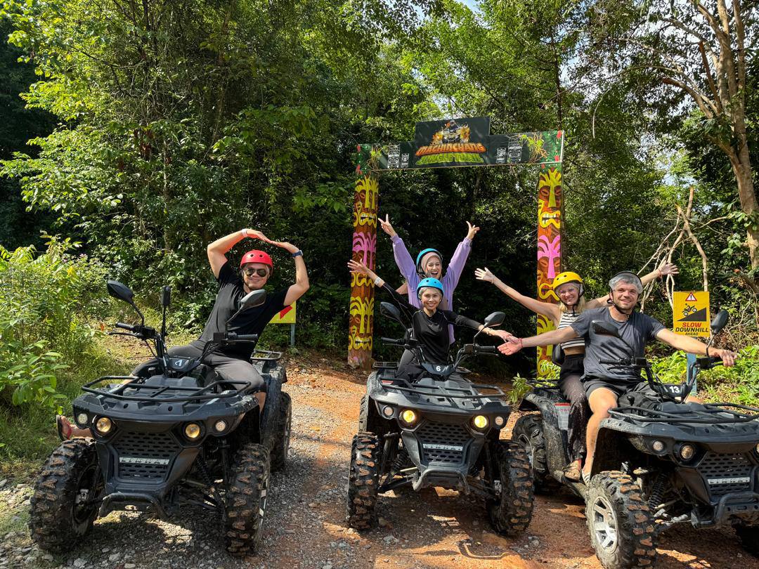 Sky ATV Ride at Mountain Manchinchang, Langkawi Skycab