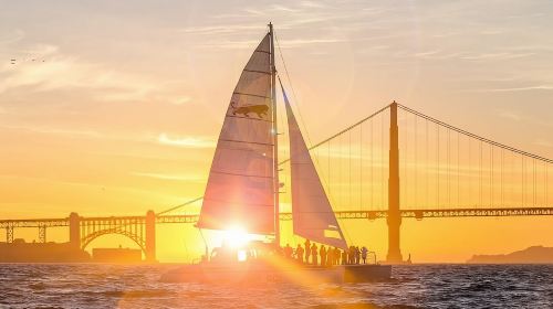 San Francisco Bay Sunset Catamaran Cruise Day Tours