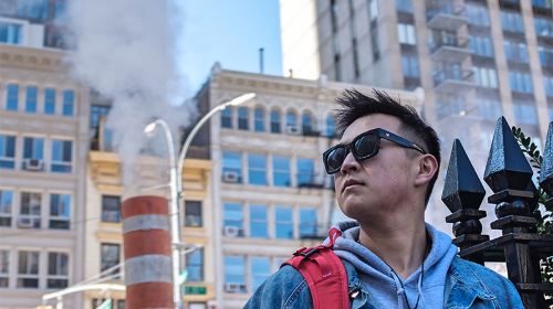 New York travel photoshoot