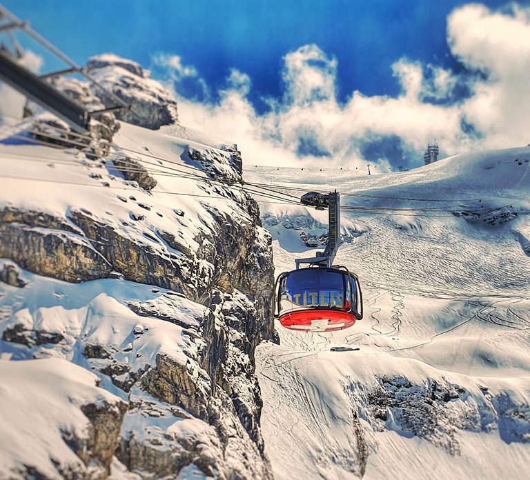 Mount Titlis Glacier World Private Day Trip from Basel