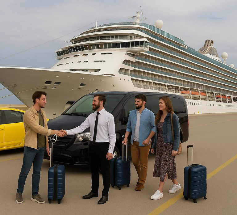 Piraeus Port Transfer to/from Athens Center or Airport