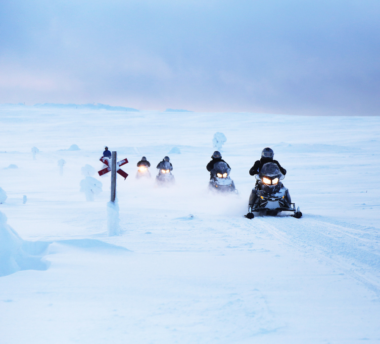 Levi: Snowmobiling Adventure