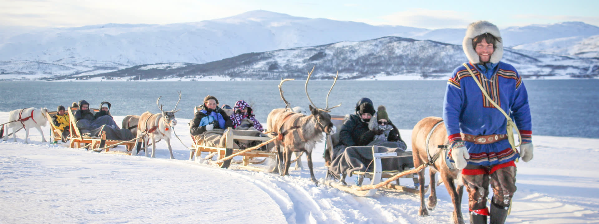 Sami Culture Experience with Reindeer Sledding