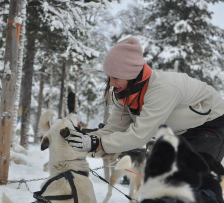Levi: Meet Reindeer and Visit Husky Kennel