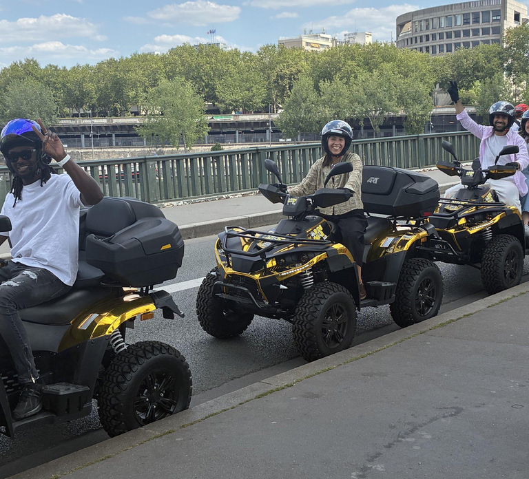 Quad bike ride to discover Parisian monuments