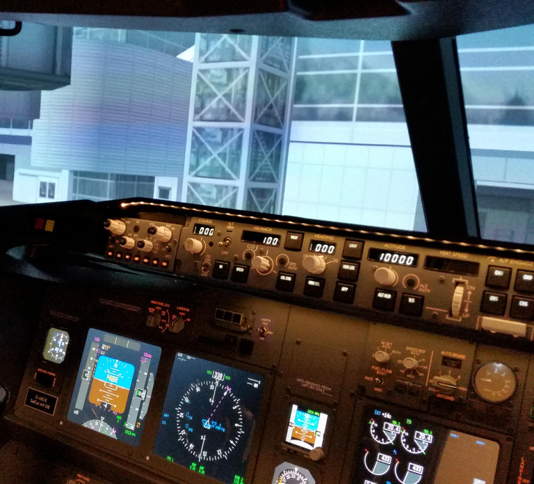 Frankfurt: "Ready for take off" - Flight Simulator B737