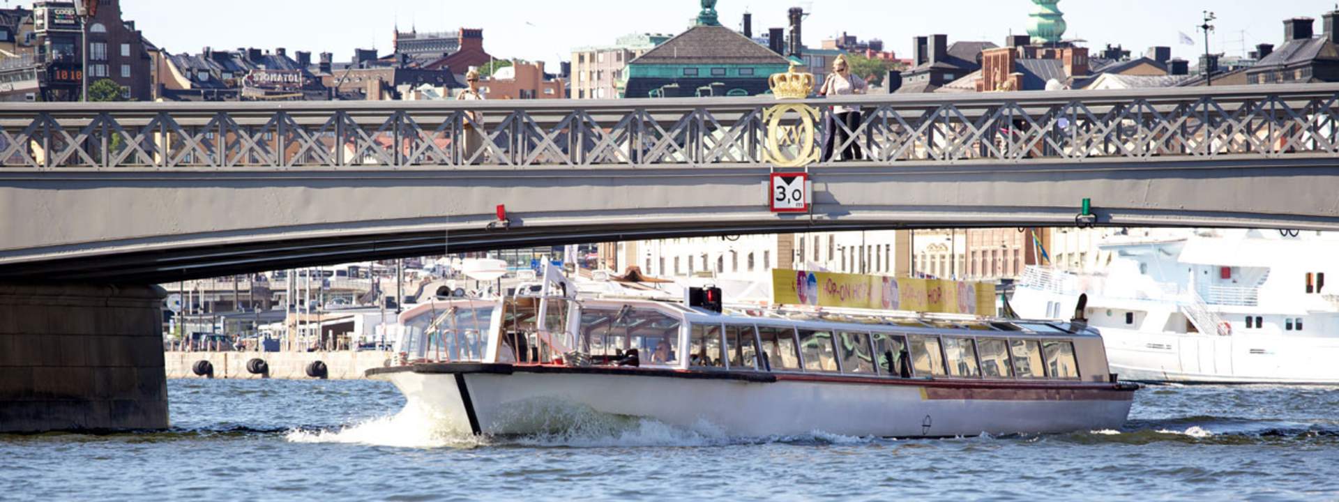 Stockholm City Hop On Hop Off Boat Tour