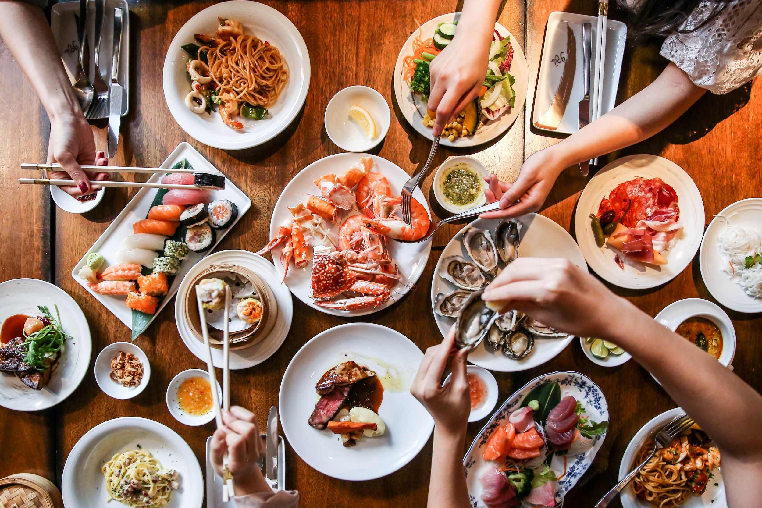 Goji Kitchen + Bar Buffet at Bangkok Marriott Marquis Queen's Park