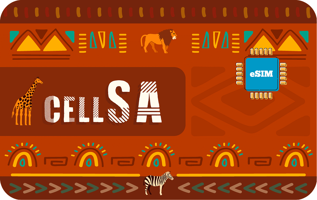 Airalo South Africa e-Sim Package - HolidaySG