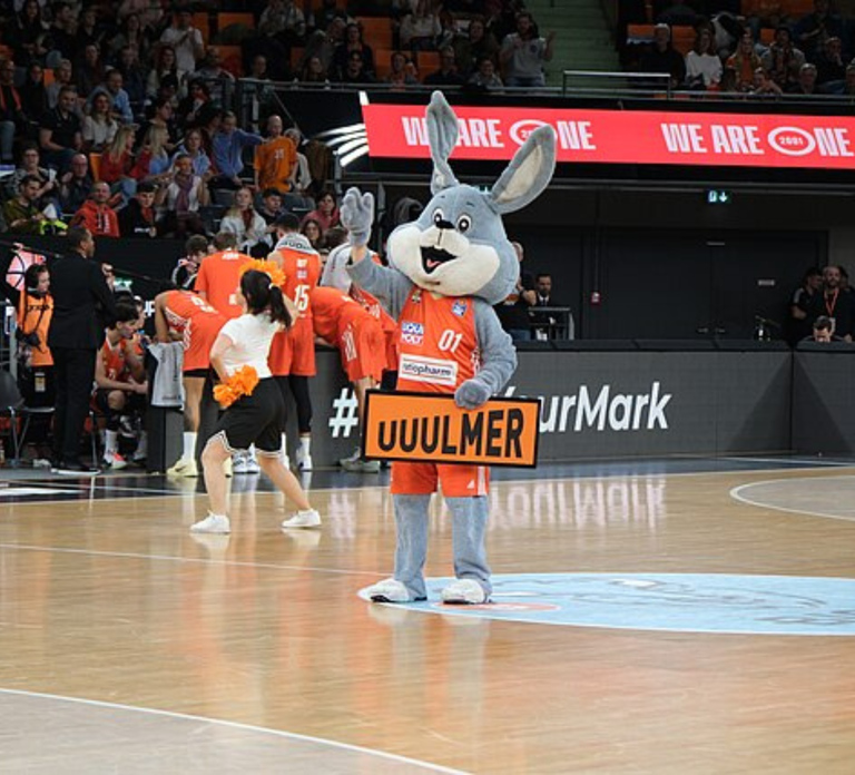 Ulm: Ratiopharm Ulm Basketball Game at Ratiopharm Arena