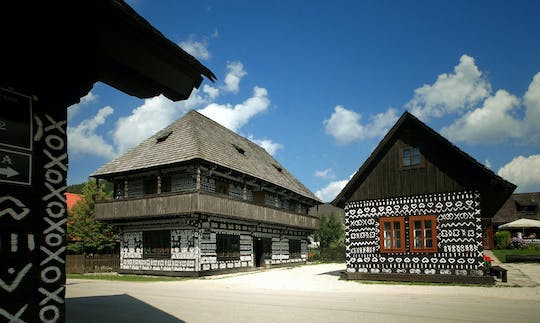 Cicmany Guided Tour with Thermal Bath Entrance