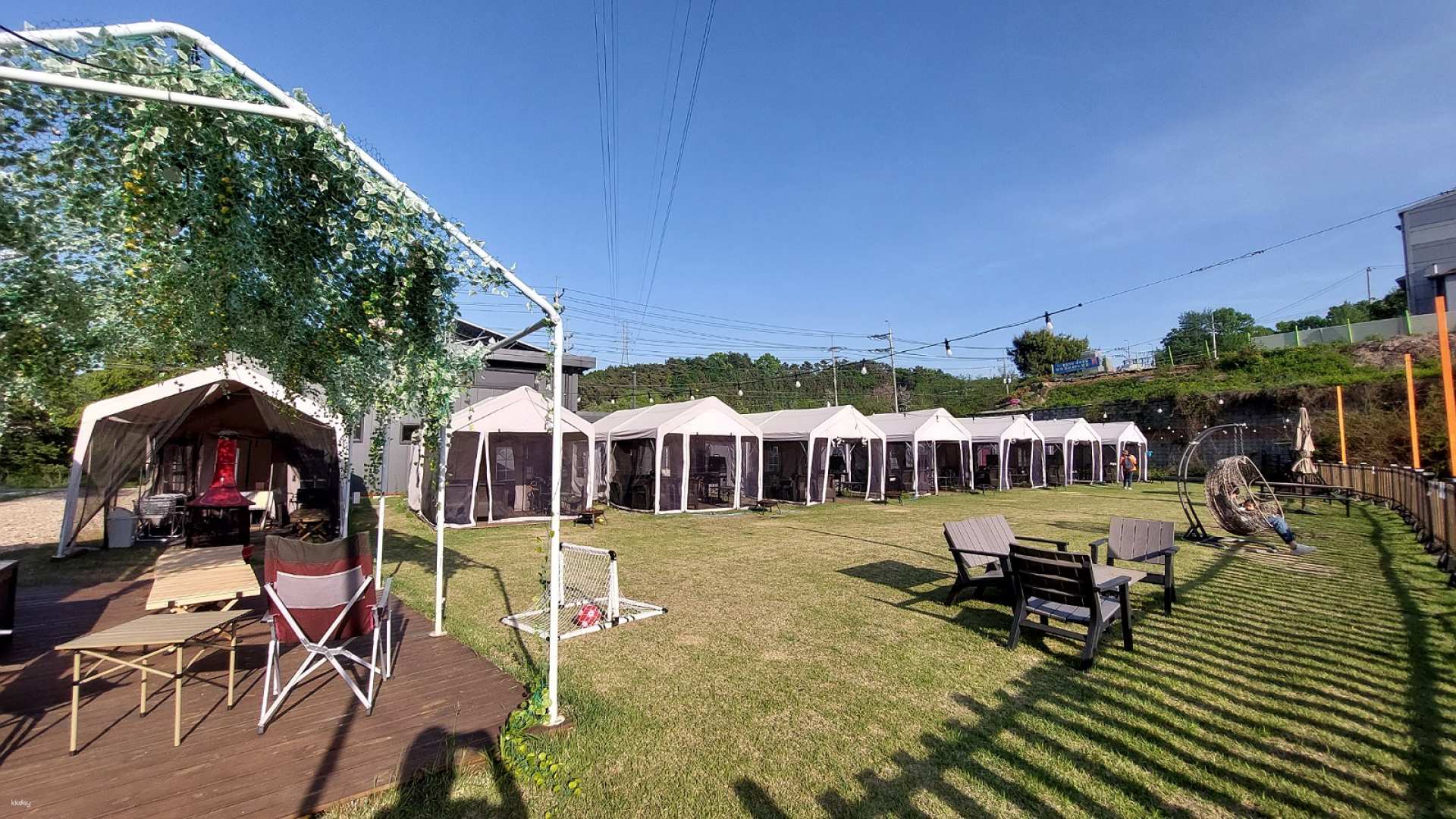 Ganghwa Island Experience: Camping BBQ, Ganghwa Seaside Resort Slope Car, Huagai Garden, Huagaishan Skywalk Observatory & Qiaotong Daeryongri Market | Incheon, South Korea - HolidaySG