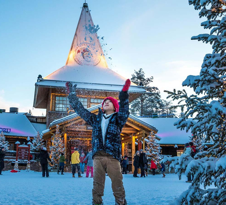 From Rovaniemi: Santa Claus Village Tour with Certificate