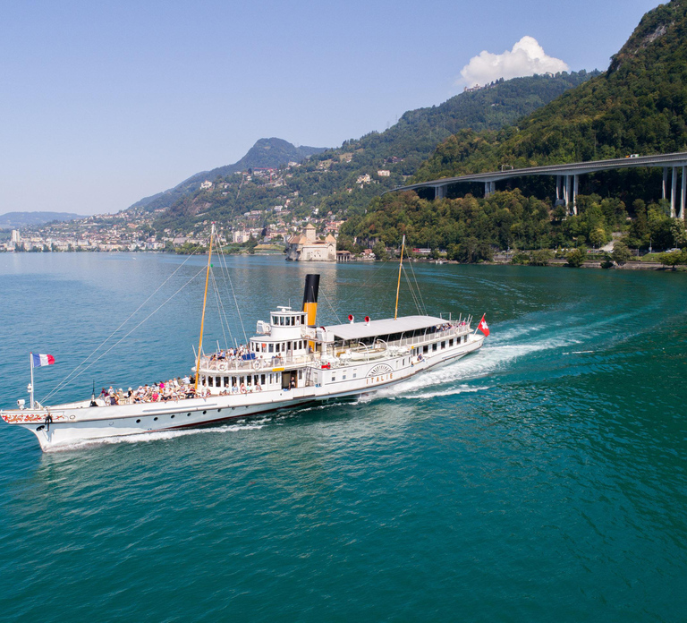 From Vevey: 2-Hour Riviera Cruise