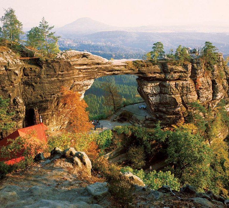 From Prague: Bohemian & Saxon Switzerland Semi Private Tour