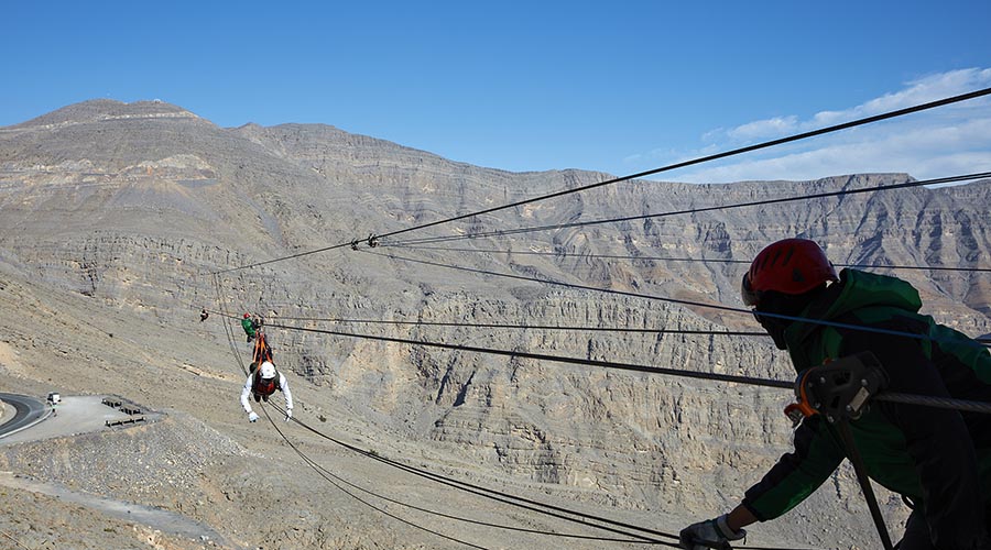 Jebel Jais Zipline from Dubai - HolidaySG