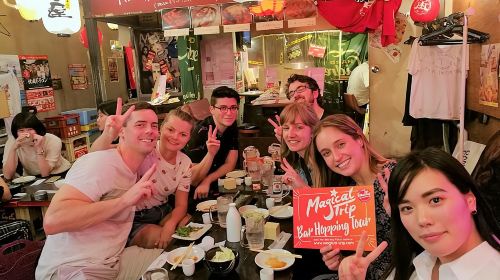 Shibuya Scramble to Hidden Alleys: Authentic Izakaya Food & Bar Day Tours