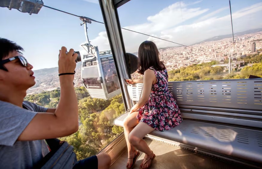 Barcelona: Montjuïc Cable Car Roundtrip Ticket - HolidaySG