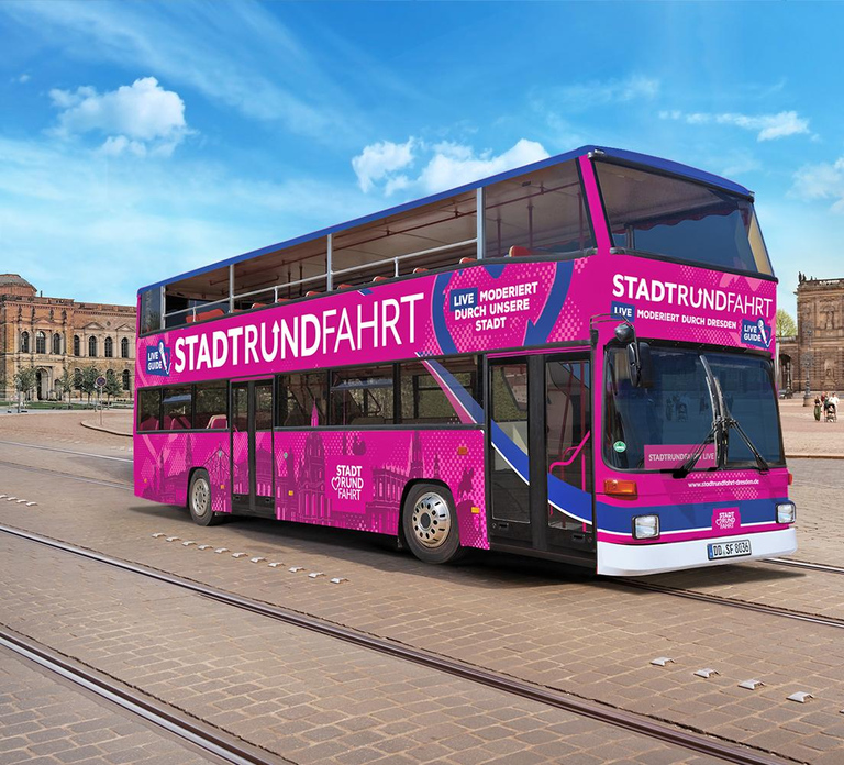 Dresden: City Sightseeing Tour with Live Guide