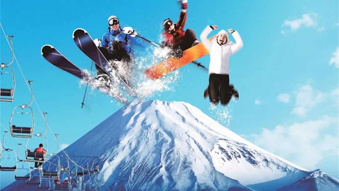 Tokyo Mt. Fuji Yeti Ski and Hot Springs 1-day tour with Free Ski Resort admission ticket