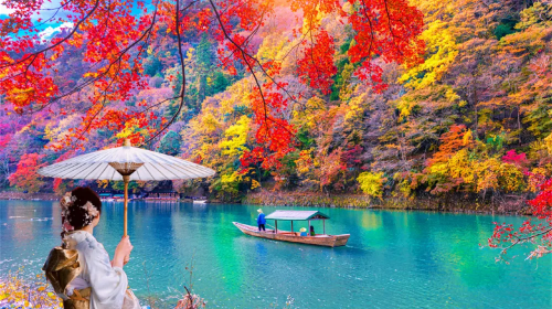 Kyoto Arashiyama 1-day Tour [Sagano Scenic Railway, Bamboo Forest Path, Tenryu-ji Temple] Visit Hidden Gems Day Tours