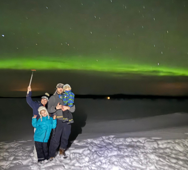 Rovaniemi: Aurora hunting and a fireside BBQ experience