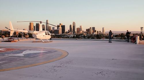 Los Angeles: Downtown Rooftop Landing Helicopter Tour Day Tours