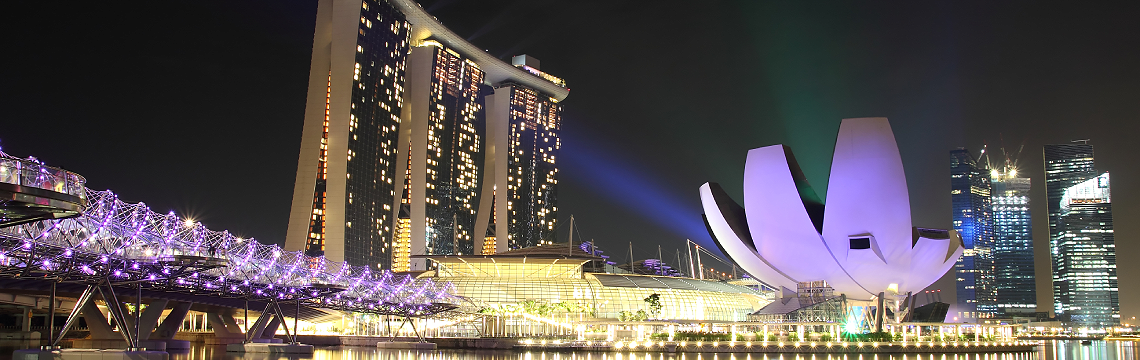 Marina Bay Night Bicycle Tour by Let's Go Tour - HolidaySG