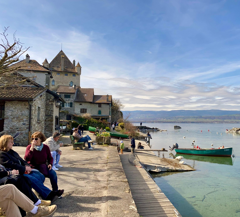 A guided tour of the medieval village of Yvoire