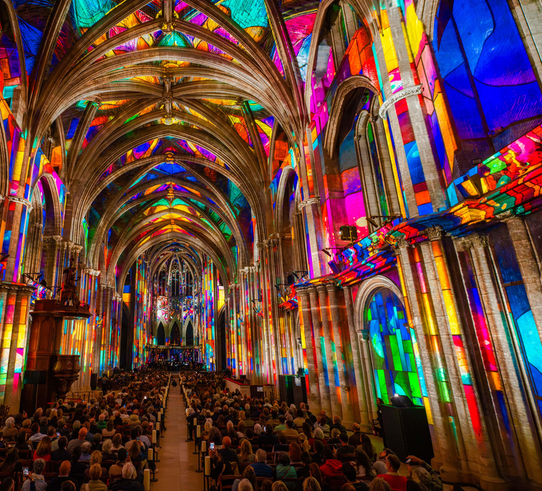 Nice Basilica: New Sound and Light Show – LUMINISCENCE