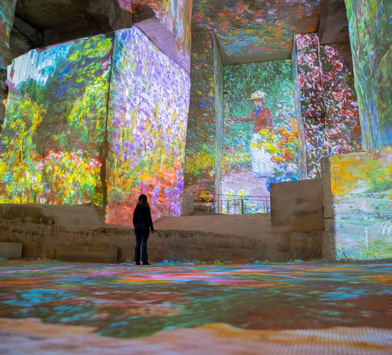 Les Baux-de-Provence: Carrières des Lumières entry ticket