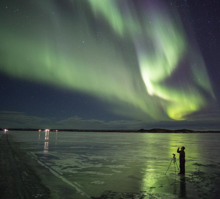 Mývatn: Northern Lights Tour with Guide