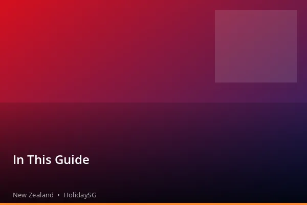 In This Guide - New Zealand | HolidaySG