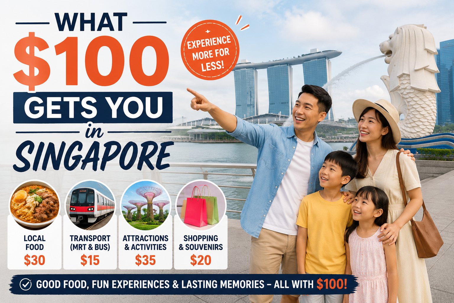 What $100 gets you in Singapore