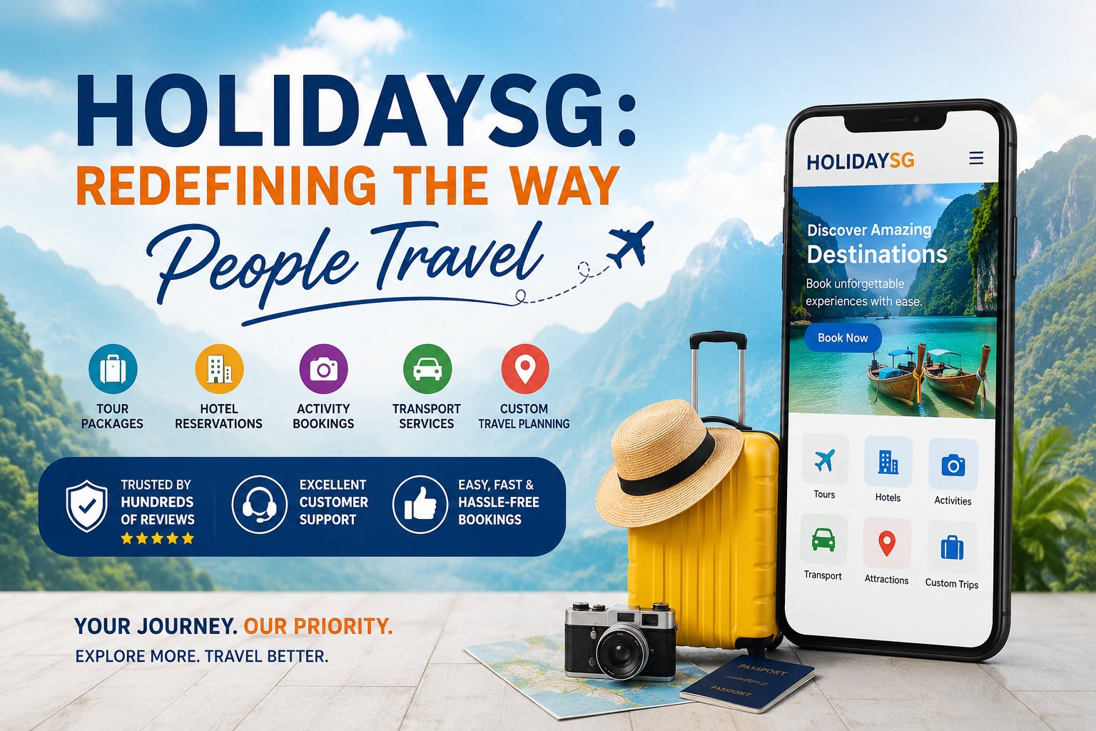 “Revolutionizing Travel: The HolidaySG Advantage”