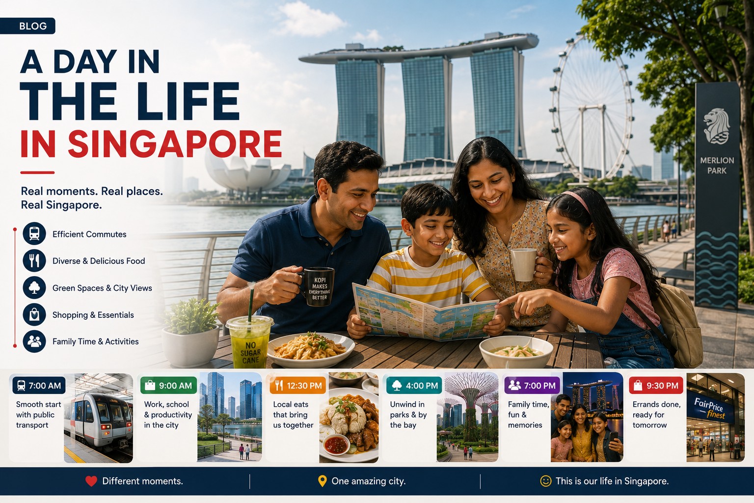A day in the life in Singapore